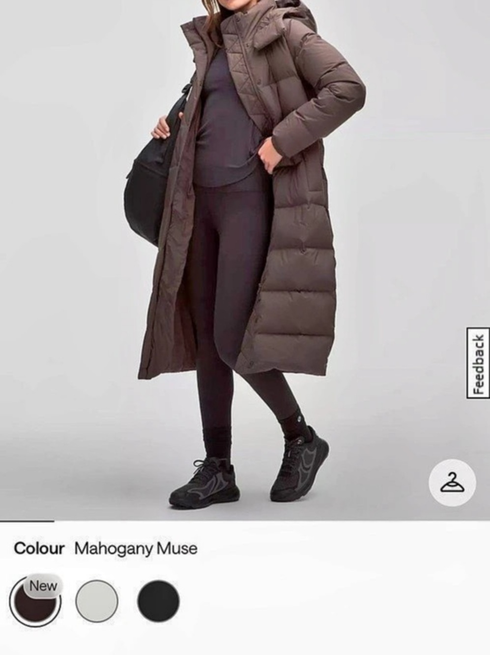 lululemon Wunder Puff 600-Down-Fill Long Jacket Long Puffer Jacket in camel